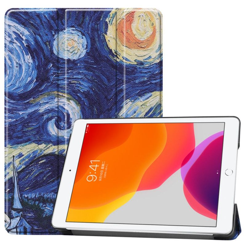 Smart Veske iPad 10.2" (2019) (2020) Kunstlær Van Gogh