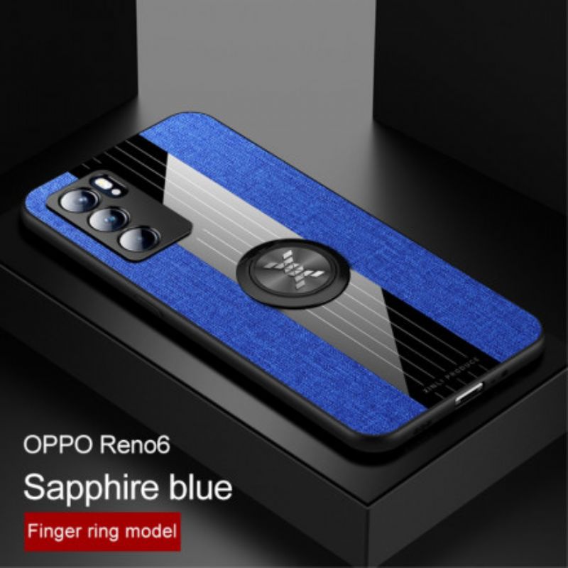 Deksel Oppo Reno 6 5g Fabric X Design Beskyttelse Deksel