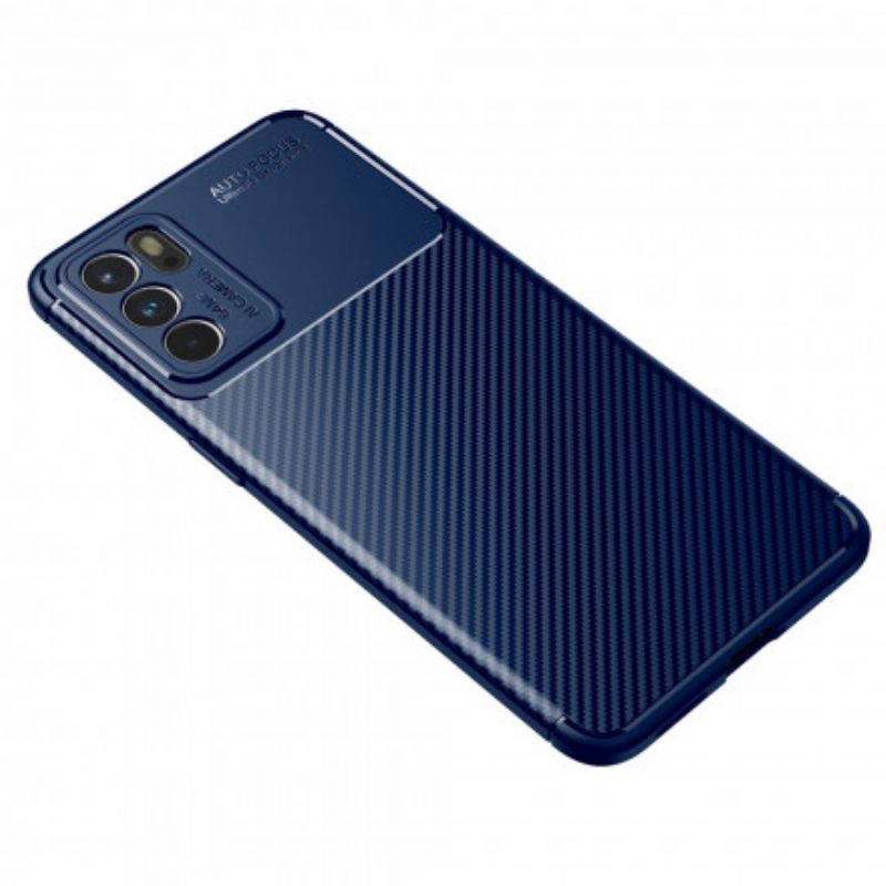 Deksel Oppo Reno 6 5g Fleksibel Karbonfiber Beskyttelse Deksel