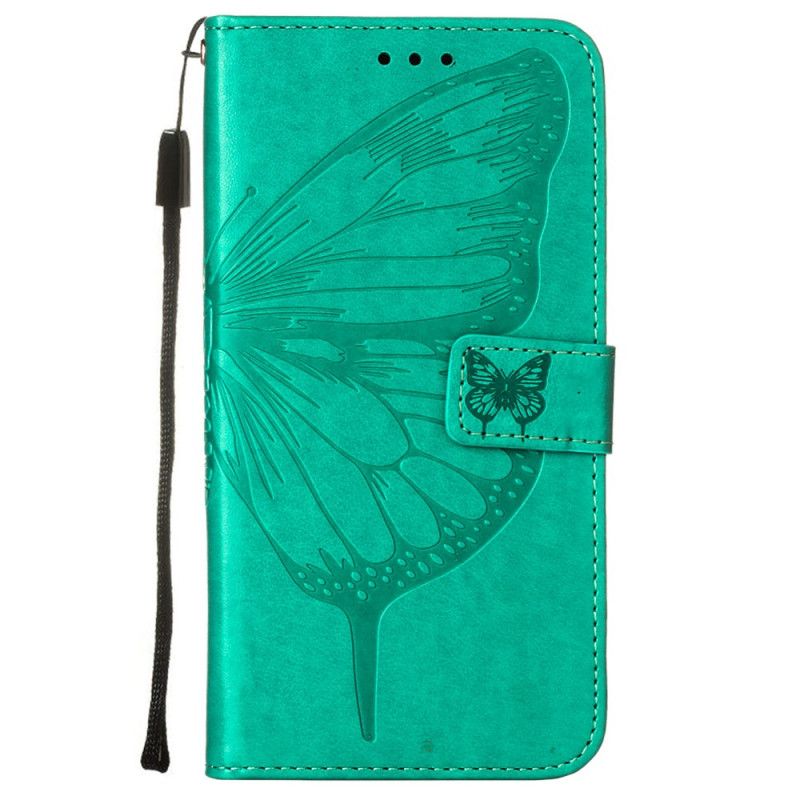 Folio Deksel Oppo Reno 6 5g Butterfly Design