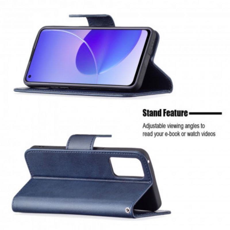 Folio Deksel Oppo Reno 6 5g Smooth Flap Oblique