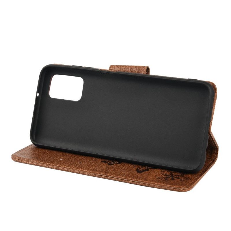 Folio Deksel Til Oppo Reno 6 5g Splendid Strap Sommerfugler