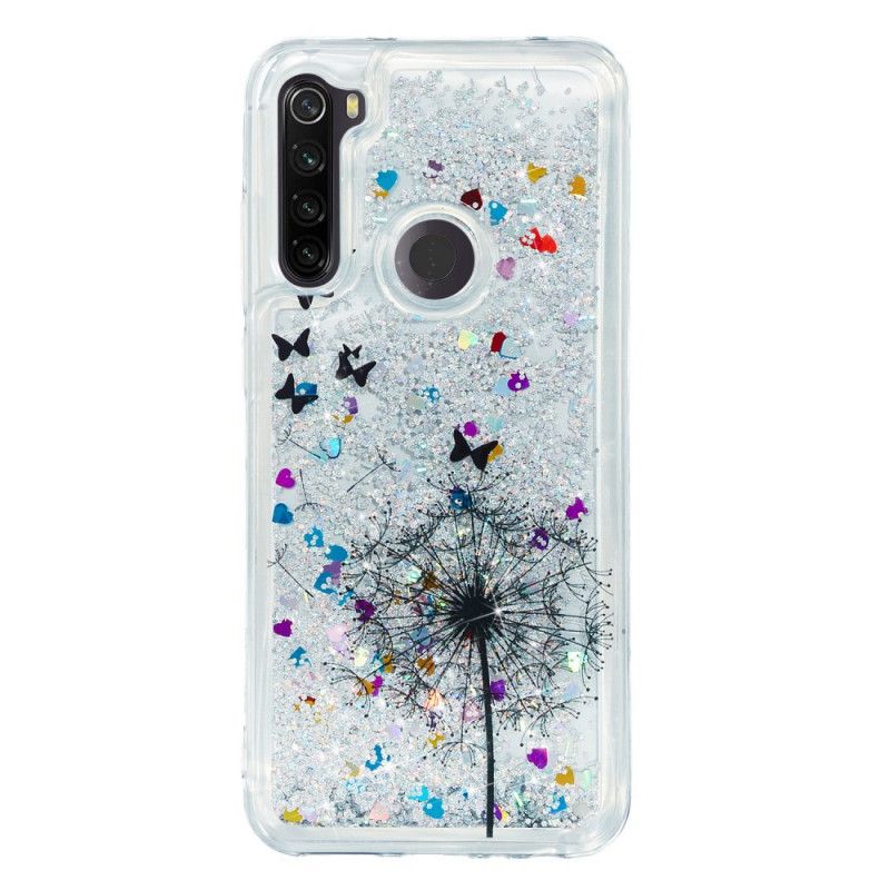 Deksel for Xiaomi Redmi Note 8T Glitterløvetann