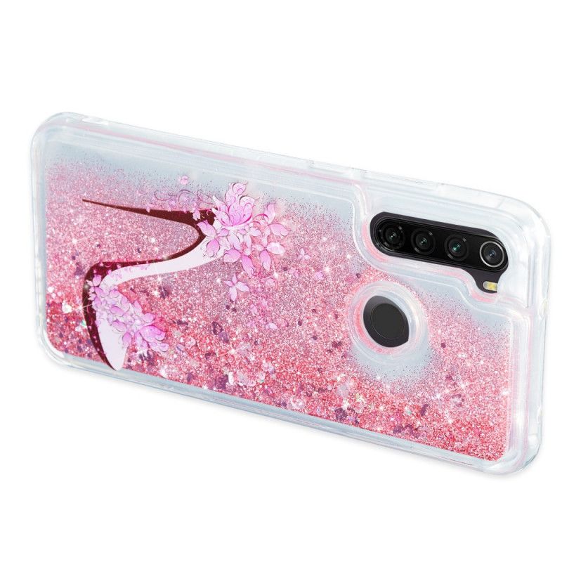 Deksel for Xiaomi Redmi Note 8T Glitterpumpe