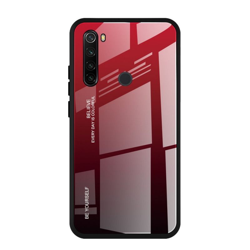 Deksel for Xiaomi Redmi Note 8T Rød Galvanisert Farge