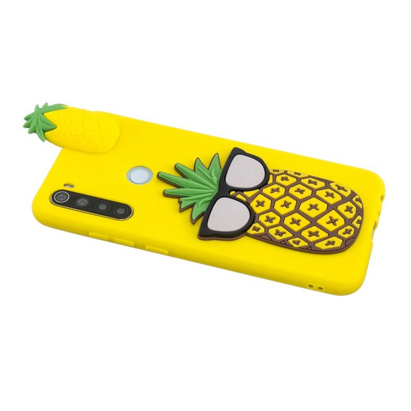 Deksel Xiaomi Redmi Note 8T 3D Ananas Anti-fall