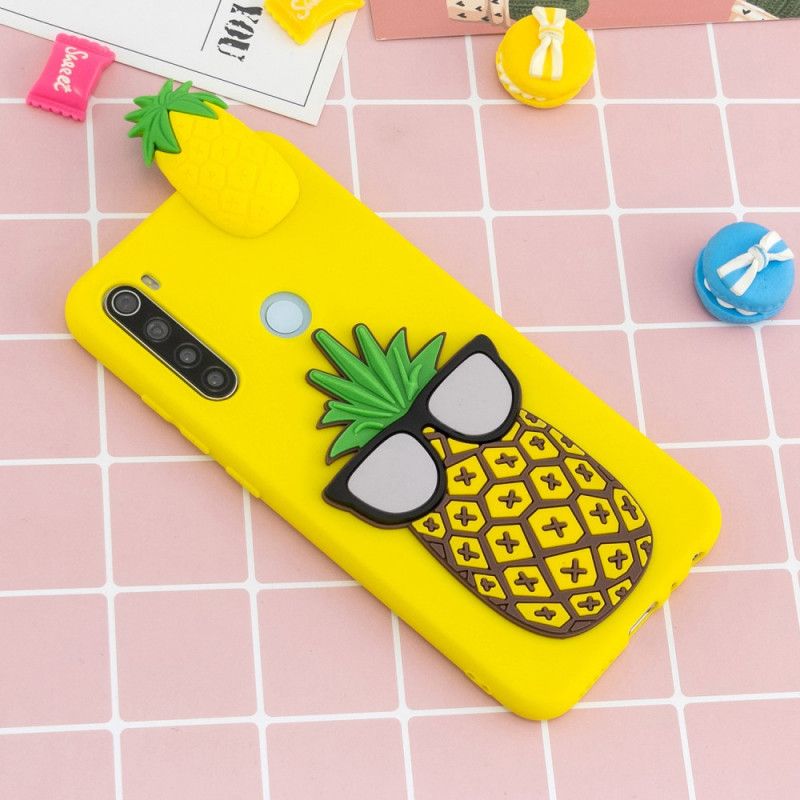 Deksel Xiaomi Redmi Note 8T 3D Ananas Anti-fall