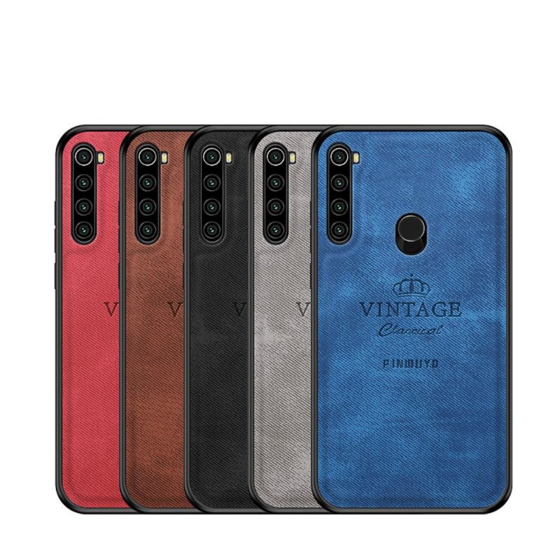 Deksel Xiaomi Redmi Note 8T Svart Hederlig Vintage Pinwuyo