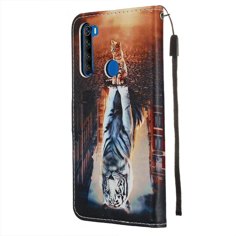 Folio Deksel for Xiaomi Redmi Note 8T Kattunge