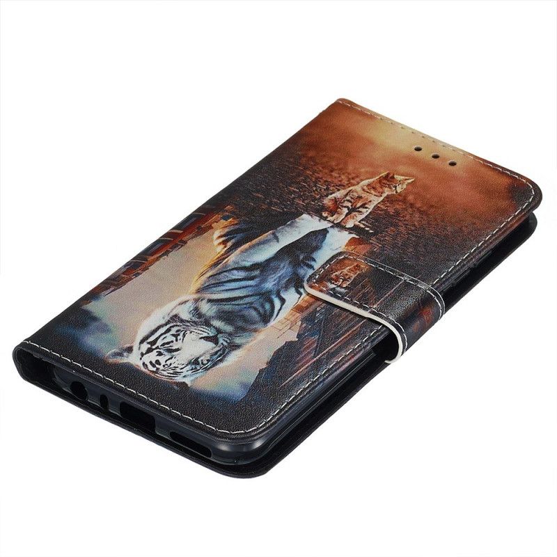 Folio Deksel for Xiaomi Redmi Note 8T Kattunge