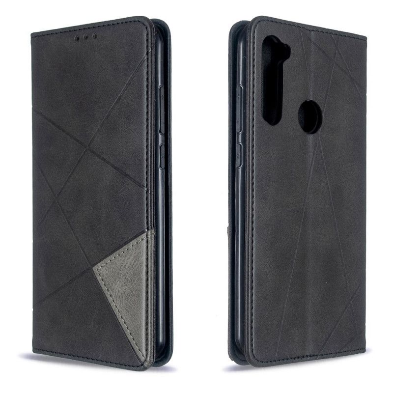 Folio Deksel for Xiaomi Redmi Note 8T Svart Artiststil