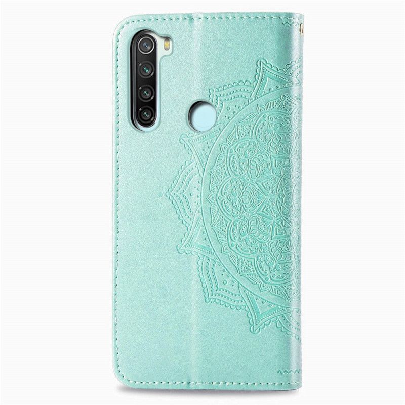 Folio Deksel Xiaomi Redmi Note 8T Svart Middelaldrende Mandala