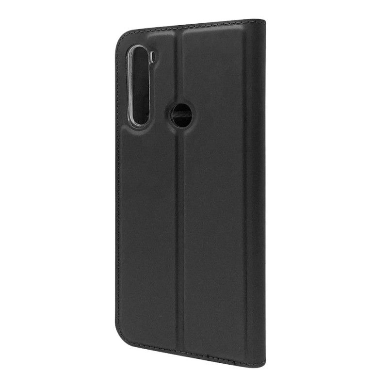 Folio Deksel Xiaomi Redmi Note 8T Svart Mobildeksel Magnetisk Lås