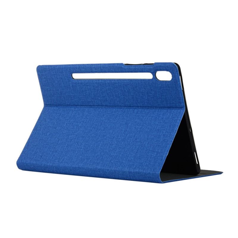 Case Etui Samsung Galaxy Tab S7 Svart Mobildeksel Stoff