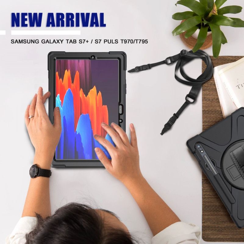 Deksel for Samsung Galaxy Tab S7 Svart Multifunksjonell