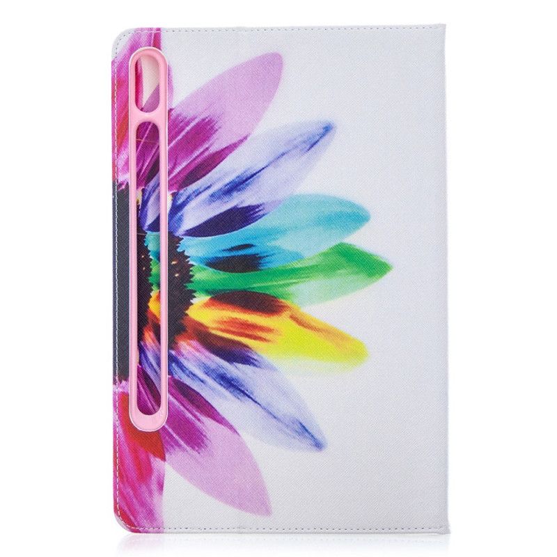 Etui for Samsung Galaxy Tab S7 Akvarellblomst