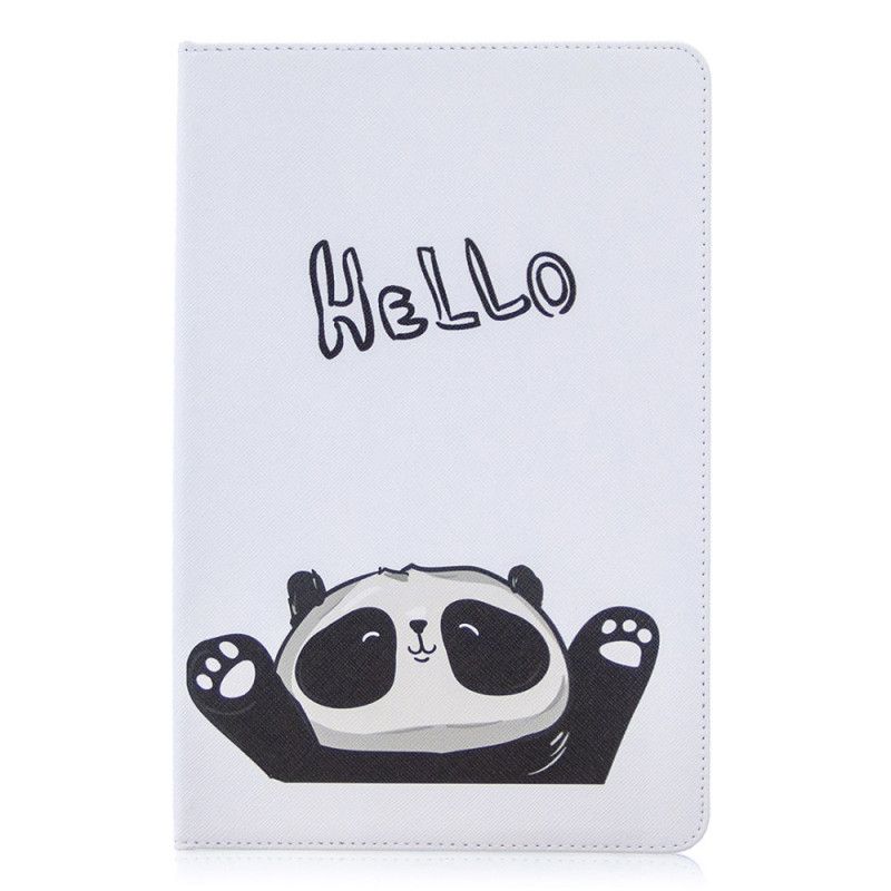 Etui Samsung Galaxy Tab S7 Hvit Mønster For Panda-Trykk