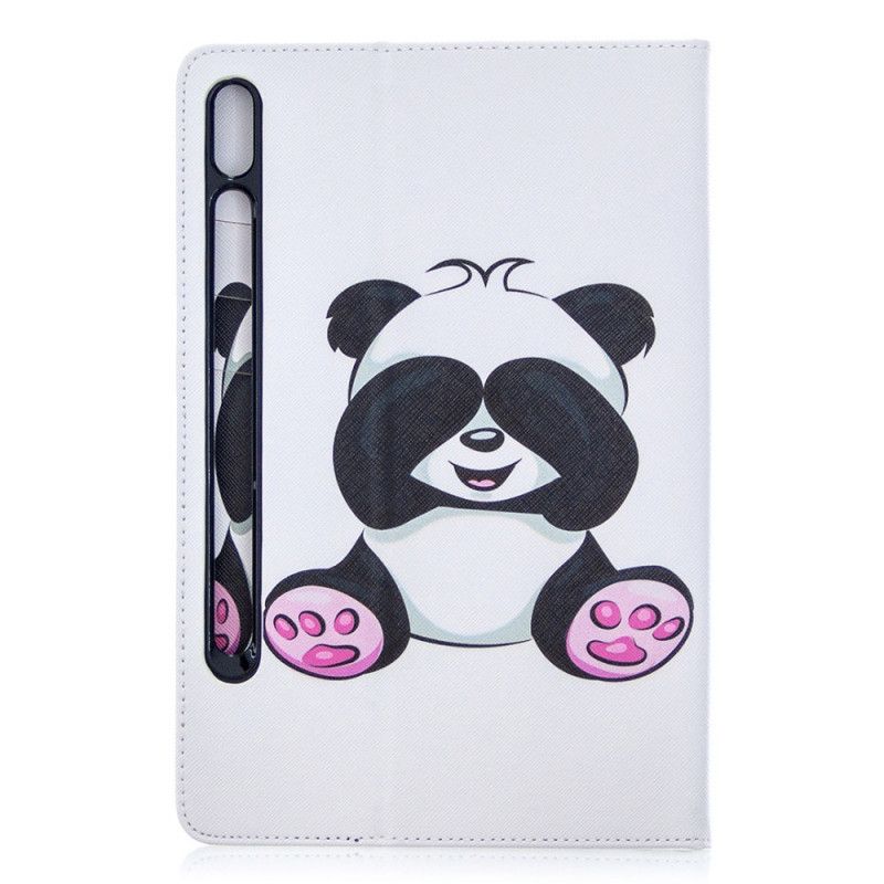 Etui Samsung Galaxy Tab S7 Morsom Panda Beskyttelse