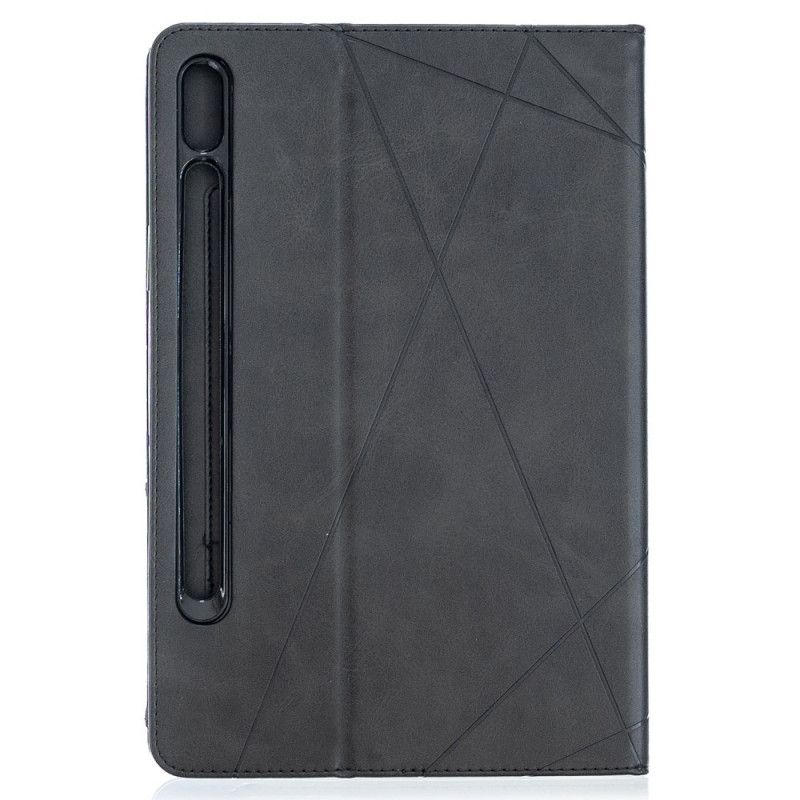 Etui Samsung Galaxy Tab S7 Svart Geometri