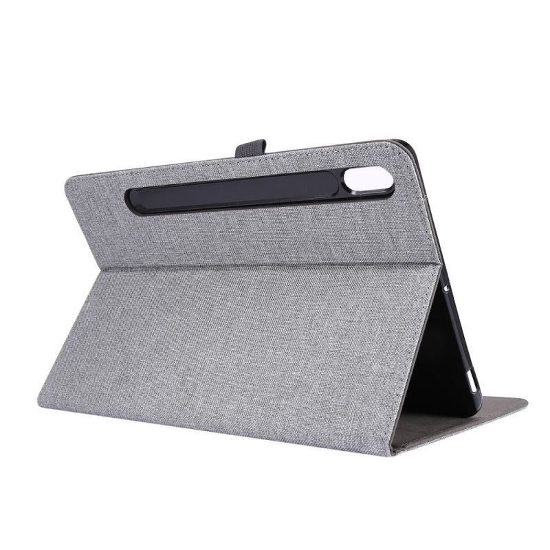 Etui Samsung Galaxy Tab S7 Svart Premium Stoff