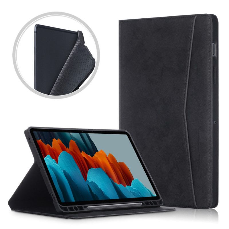 Etui Samsung Galaxy Tab S7 Svart Virksomhetsskinneffekt