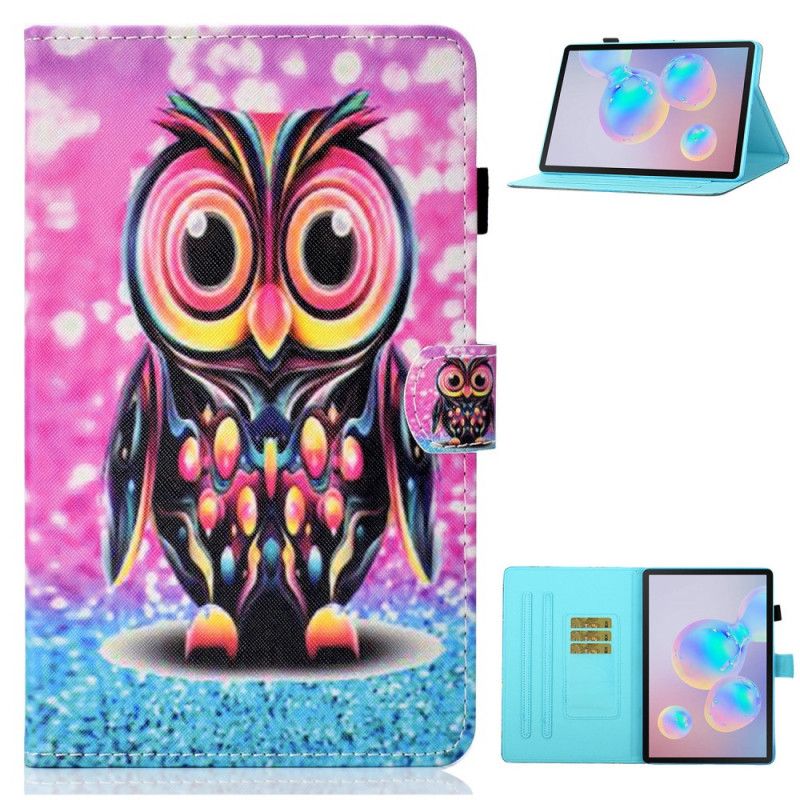 Folio Deksel for Samsung Galaxy Tab S7 Magenta Bustet Ugle