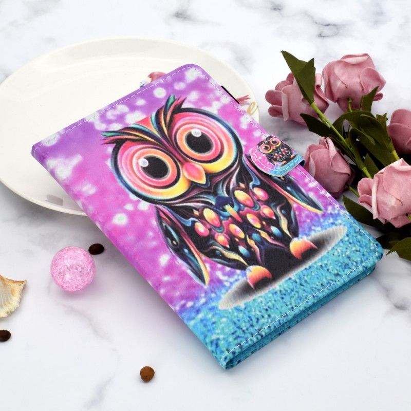 Folio Deksel for Samsung Galaxy Tab S7 Magenta Bustet Ugle