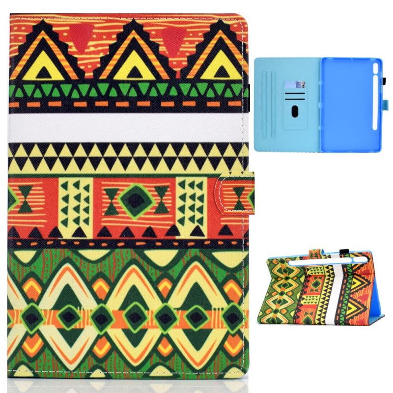 Folio Deksel Samsung Galaxy Tab S7 Aztec