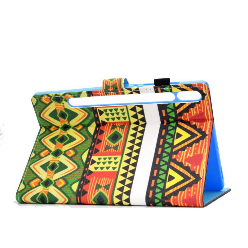 Folio Deksel Samsung Galaxy Tab S7 Aztec