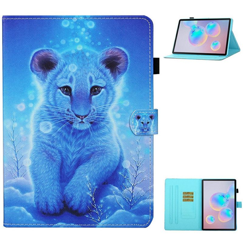 Folio Deksel Samsung Galaxy Tab S7 Baby Tiger Beskyttelse