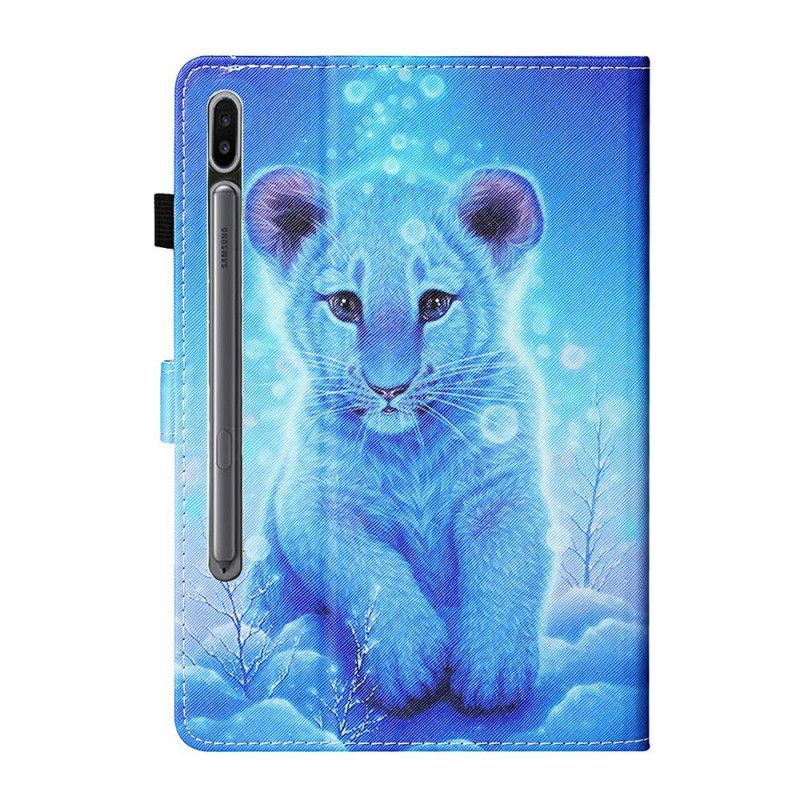 Folio Deksel Samsung Galaxy Tab S7 Baby Tiger Beskyttelse