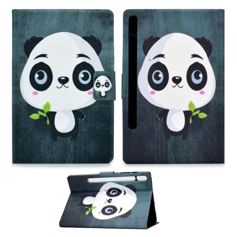 Folio Deksel Samsung Galaxy Tab S7 Babypanda