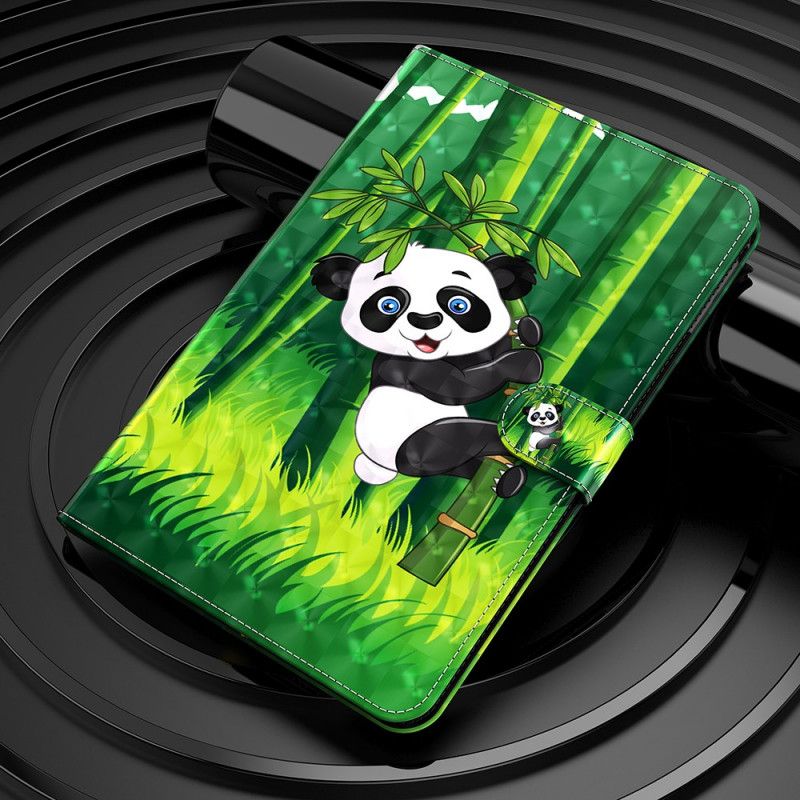 Folio Deksel Samsung Galaxy Tab S7 Panda Kunstlær Deksel