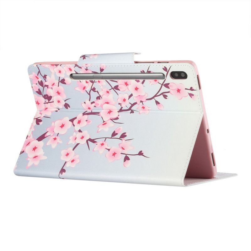 Folio Deksel Samsung Galaxy Tab S7 Sakura Anti-fall