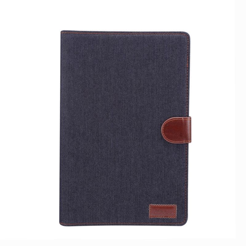 Folio Deksel Samsung Galaxy Tab S7 Svart Jeans Anti-fall