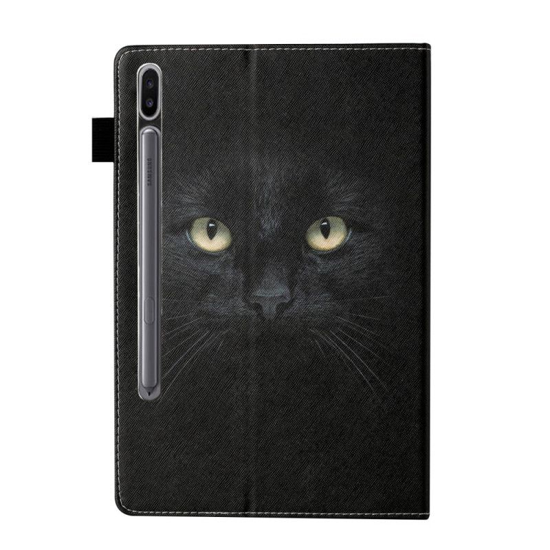 Folio Deksel Samsung Galaxy Tab S7 Svart Katt