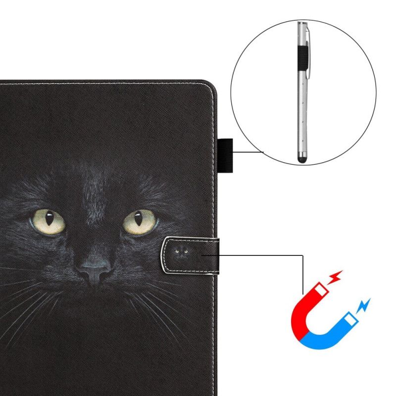 Folio Deksel Samsung Galaxy Tab S7 Svart Katt