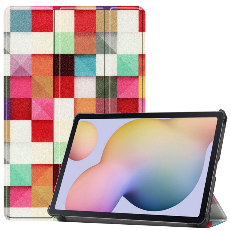 Smart Etui Samsung Galaxy Tab S7 Mosaikk Pennholder