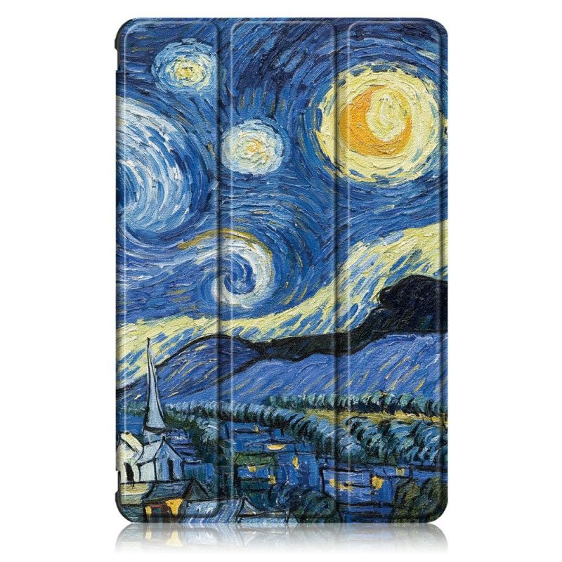 Smart Koffert Samsung Galaxy Tab S7 Forsterket Van Gogh