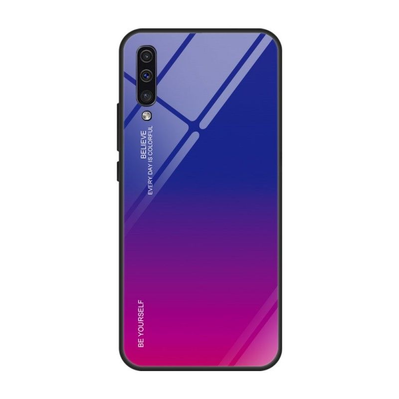 Deksel Samsung Galaxy A50 Rød Galvanisert Farge