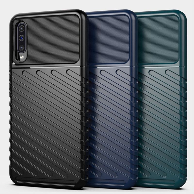 Deksel Samsung Galaxy A50 Svart Tordenserie