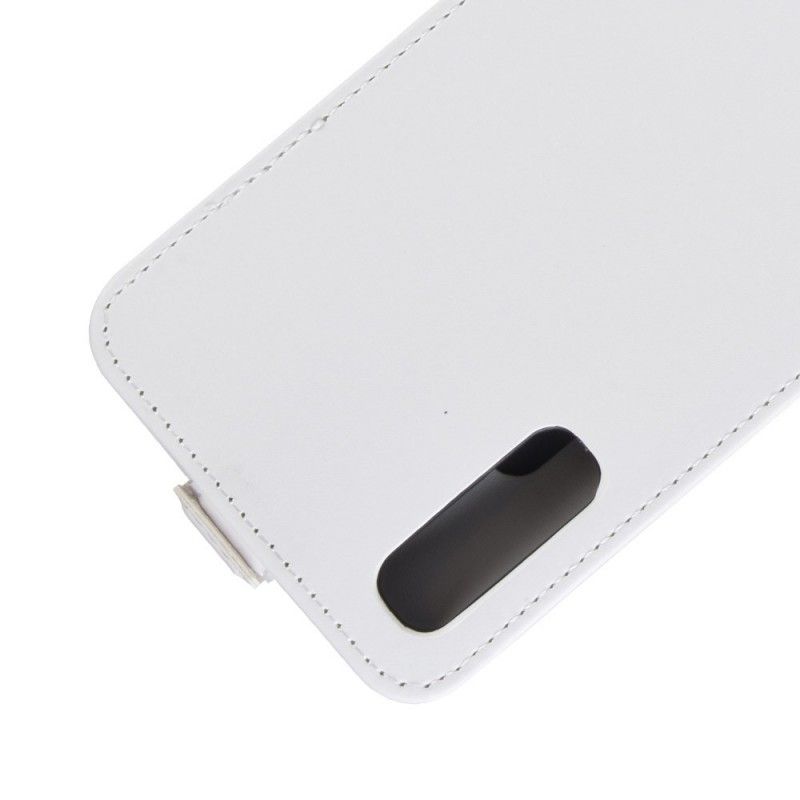 Folio Deksel Samsung Galaxy A50 Svart Sammenleggbar Skinneffekt Anti-fall