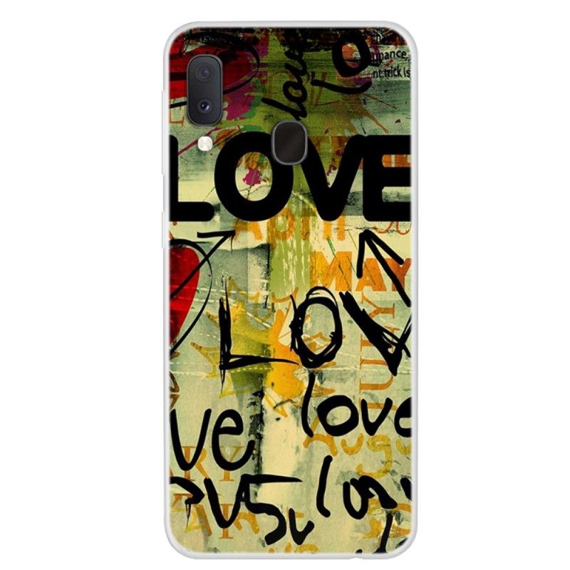 Deksel Samsung Galaxy A20e Kjærlighet Og Kjærlighet