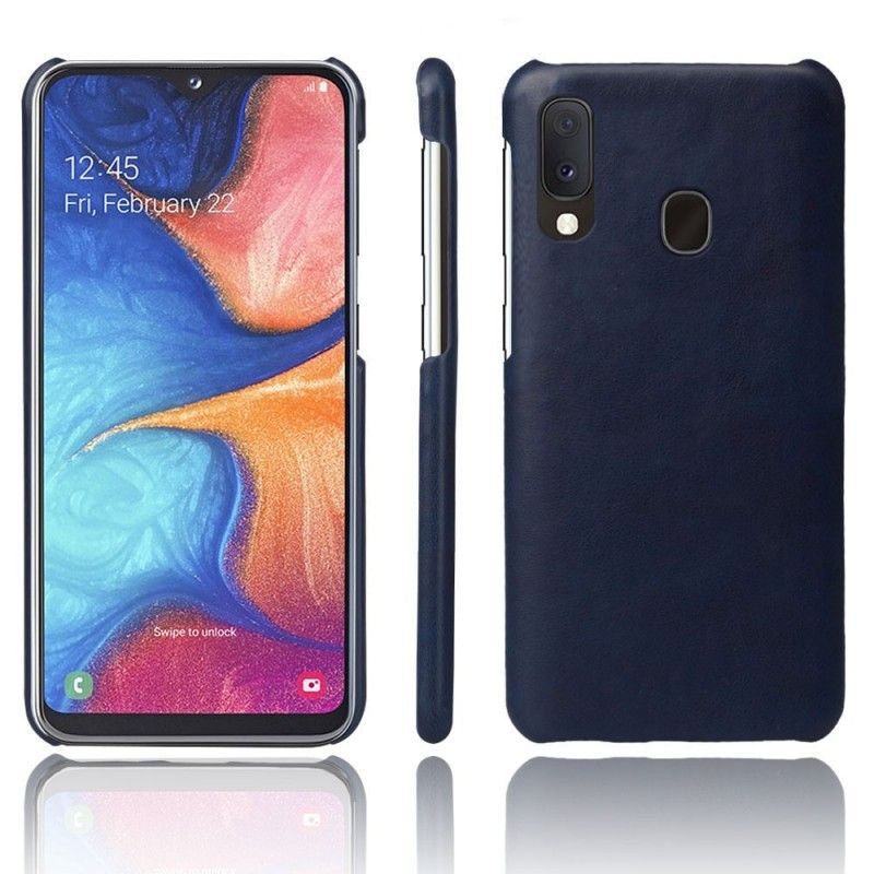 Deksel Samsung Galaxy A20e Rød Ytelse Lychee-Effekt