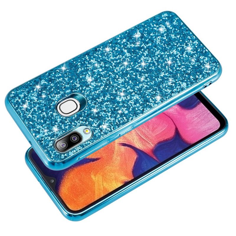 Deksel Samsung Galaxy A20e Svart Jeg Er Glitter Beskyttelse