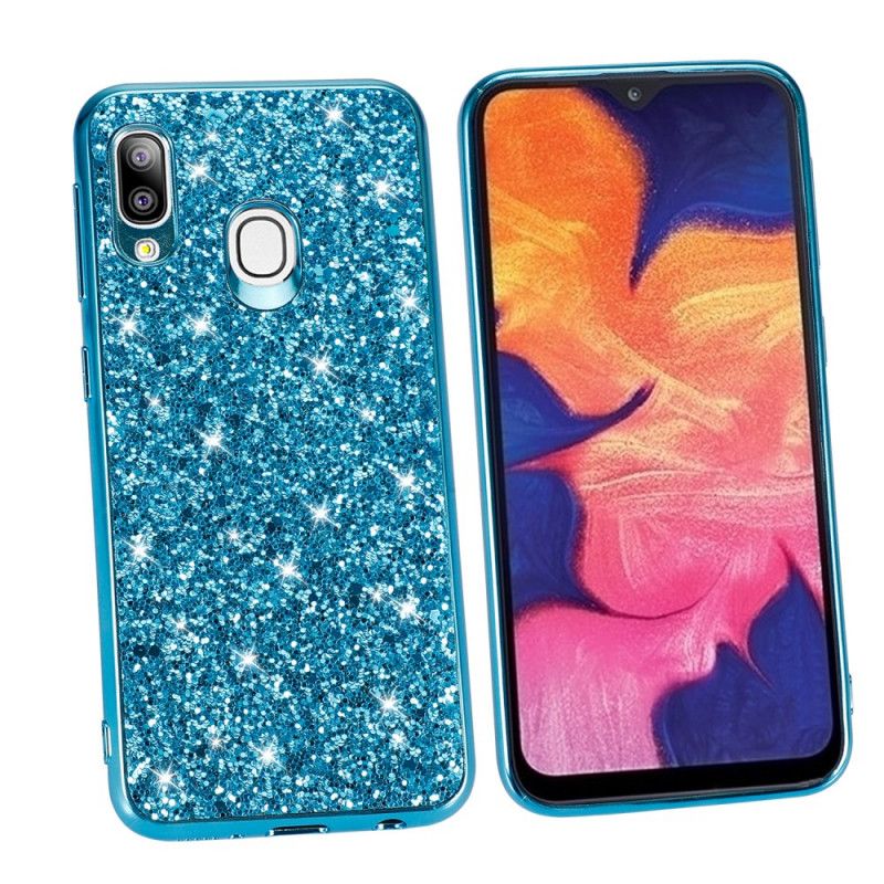 Deksel Samsung Galaxy A20e Svart Jeg Er Glitter Beskyttelse