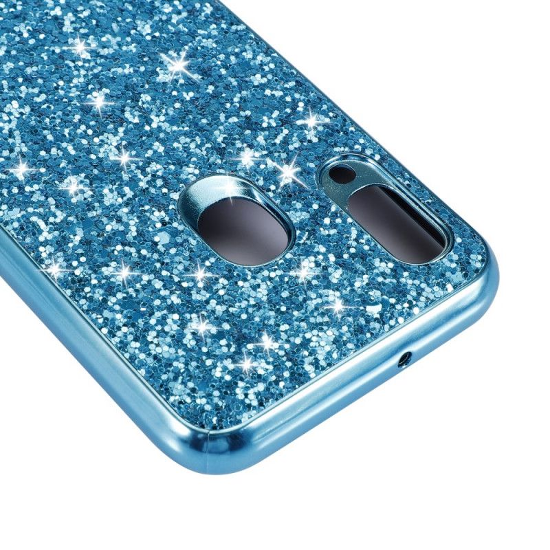 Deksel Samsung Galaxy A20e Svart Jeg Er Glitter Beskyttelse