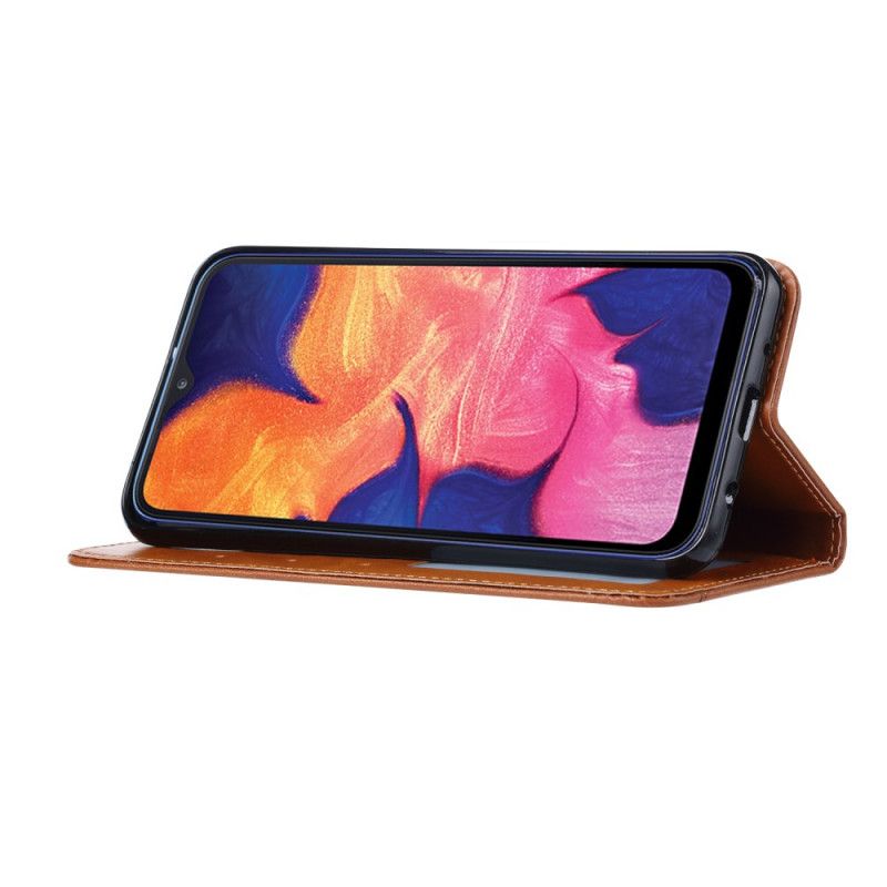 Folio Deksel for Samsung Galaxy A20e Svart Kortholder I Kunstlær