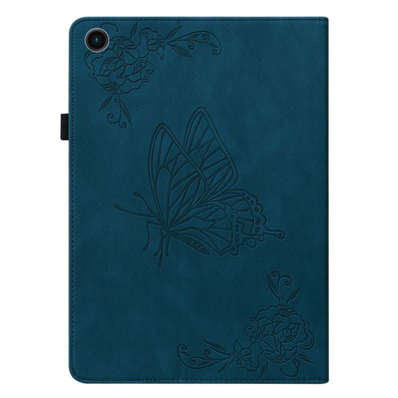 Etui Samsung Galaxy Tab A8 (2021) Butterflies Printed Pattern Beskyttelse Deksel