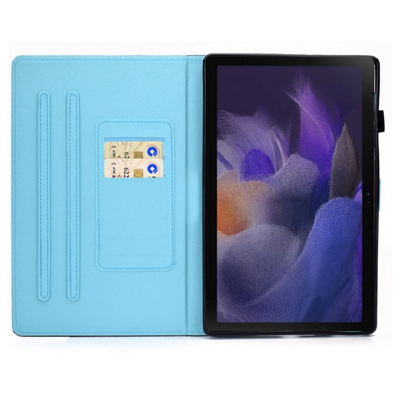 Folio Deksel Samsung Galaxy Tab A8 (2021) Akvarelltre